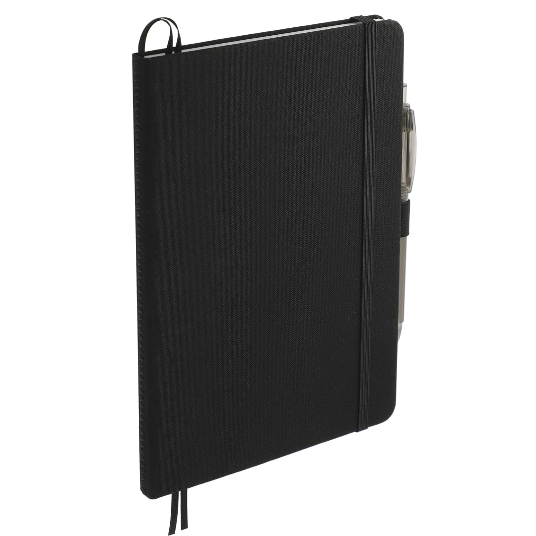 5.5" x 8.5" Recycled Marine Bound Journal Set - 7200-82 Black