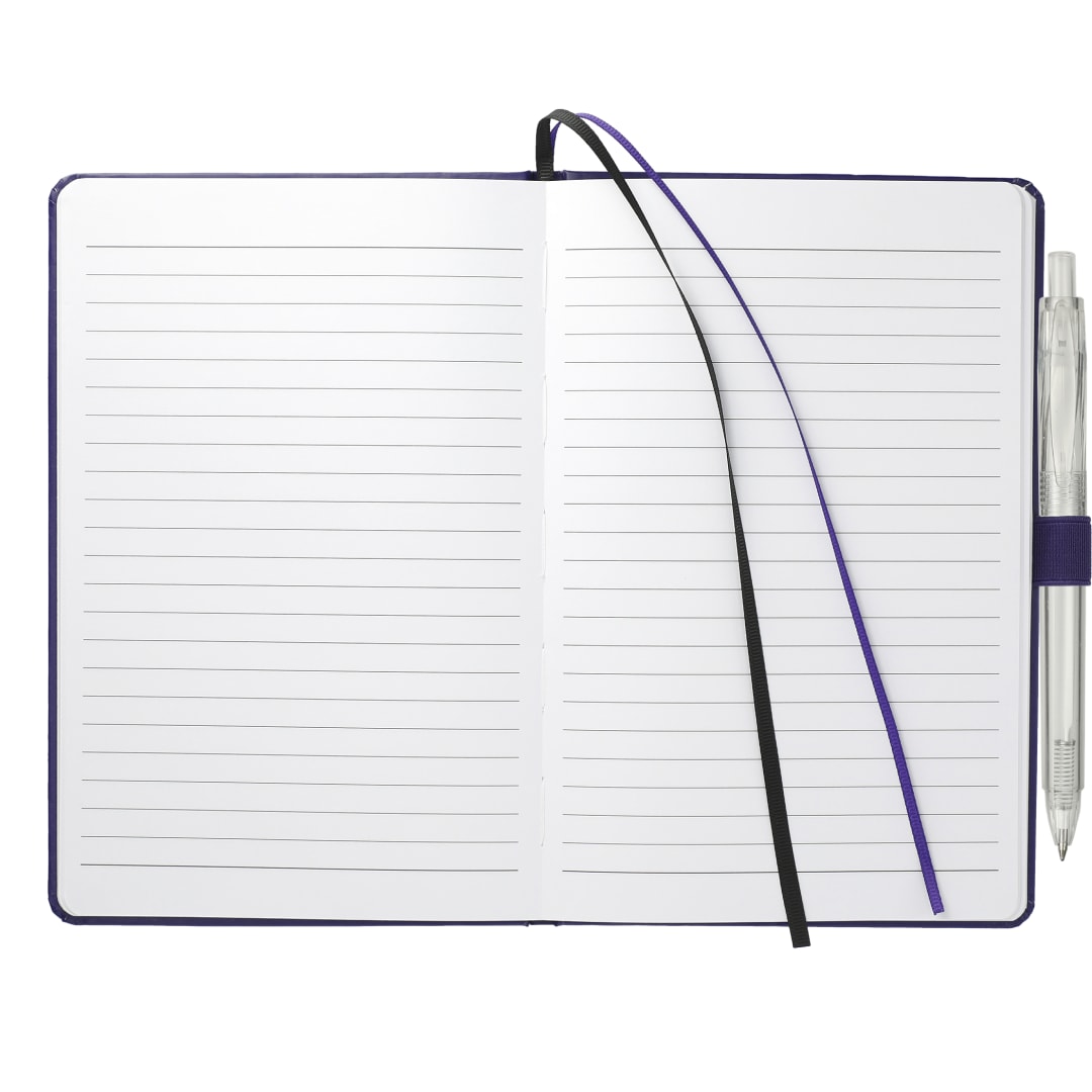 5.5" x 8.5" FSC® Mix Bound JournalBook Set - 7200-83 Purple