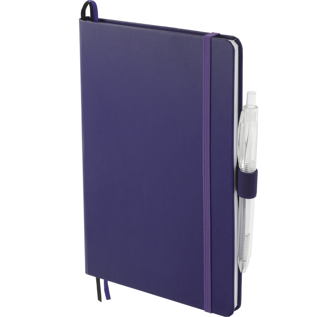 5.5" x 8.5" FSC® Mix Bound JournalBook Set - 7200-83 Purple