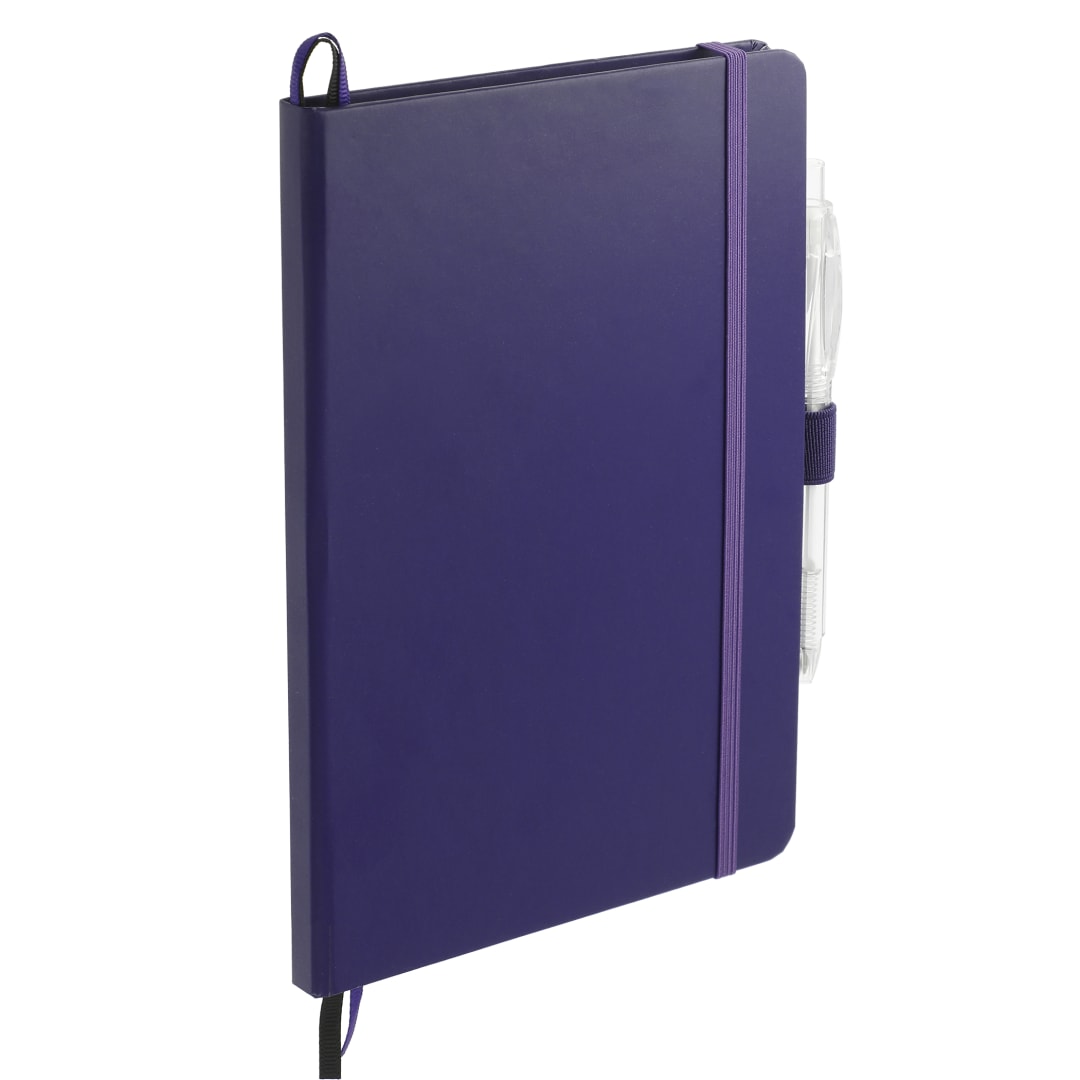 5.5" x 8.5" FSC® Mix Bound JournalBook Set - 7200-83 Purple
