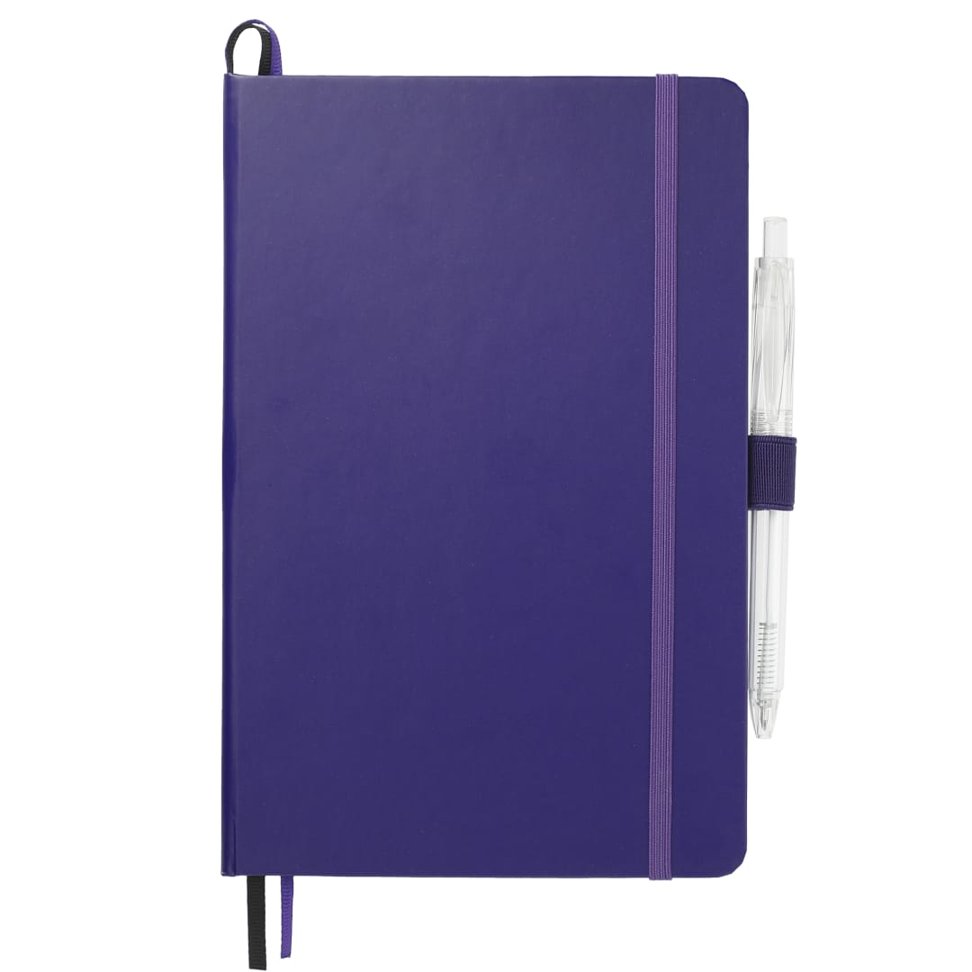 5.5" x 8.5" FSC® Mix Bound JournalBook Set - 7200-83 Purple