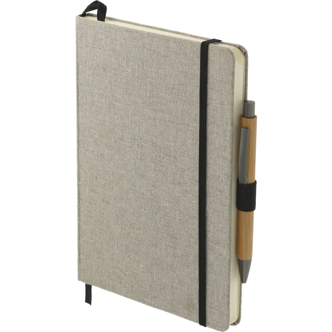 5.5" x 8.5" Recycled Cotton Bound Journal Set - 7200-94 Natural