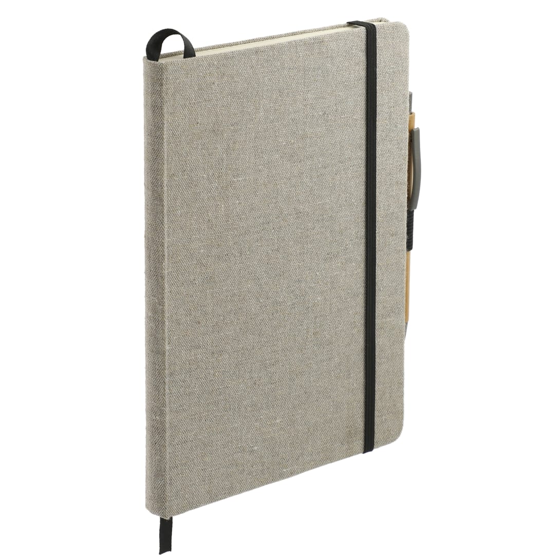 5.5" x 8.5" Recycled Cotton Bound Journal Set - 7200-94 Natural