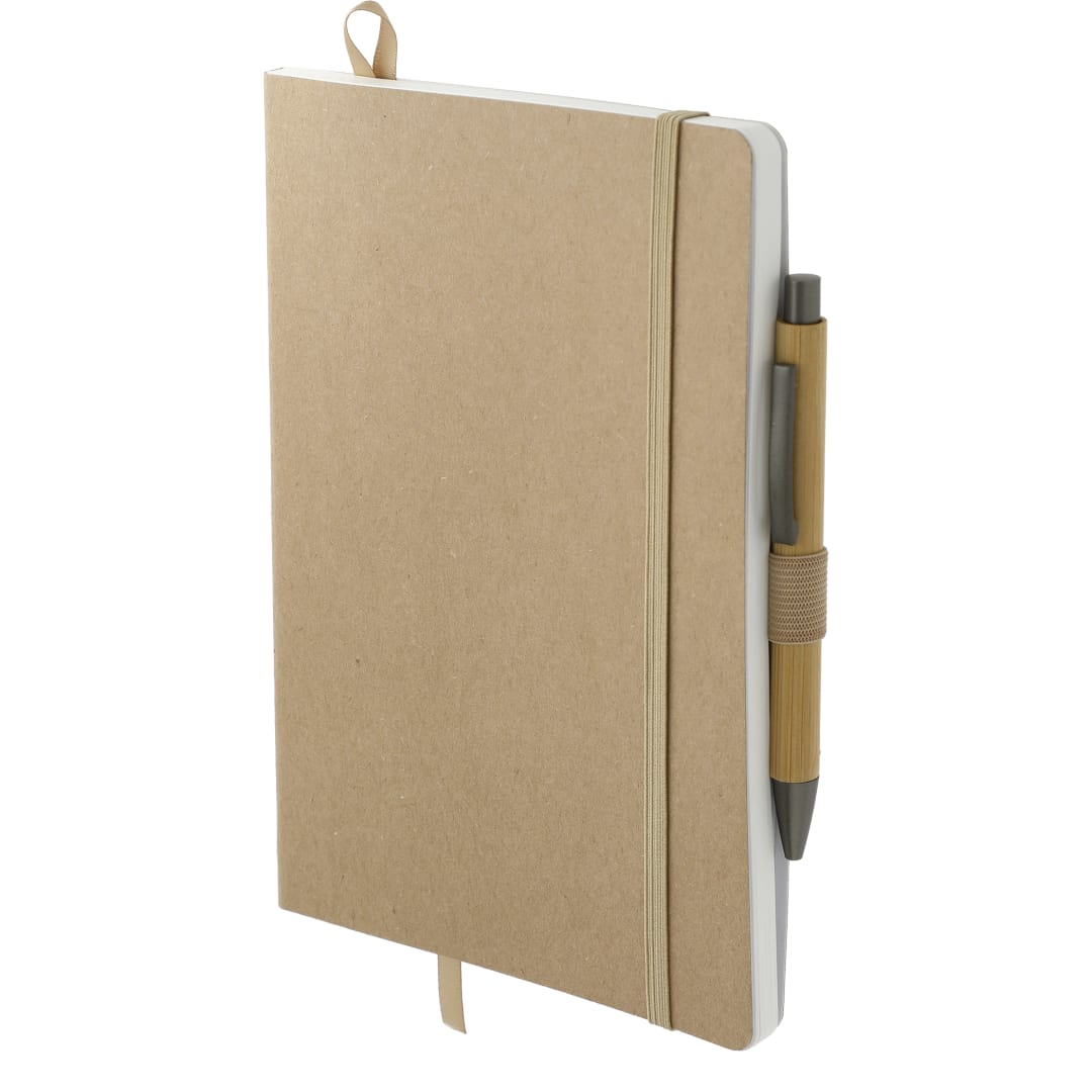 5.5" x 8.5" FSC Mix Stone Bound JournalBook Set - 7200-95 Natural