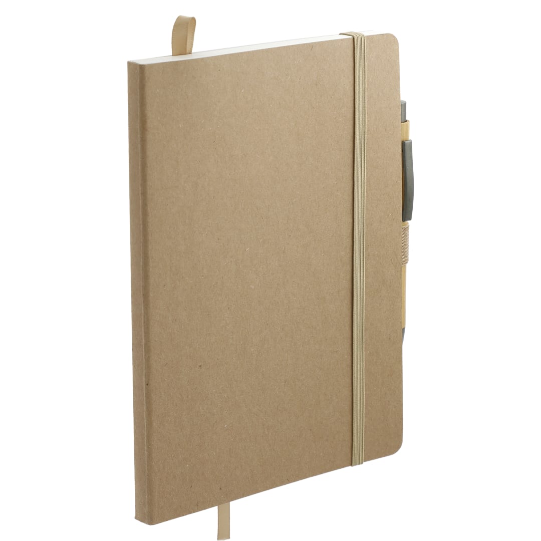 5.5" x 8.5" FSC Mix Stone Bound JournalBook Set - 7200-95 Natural