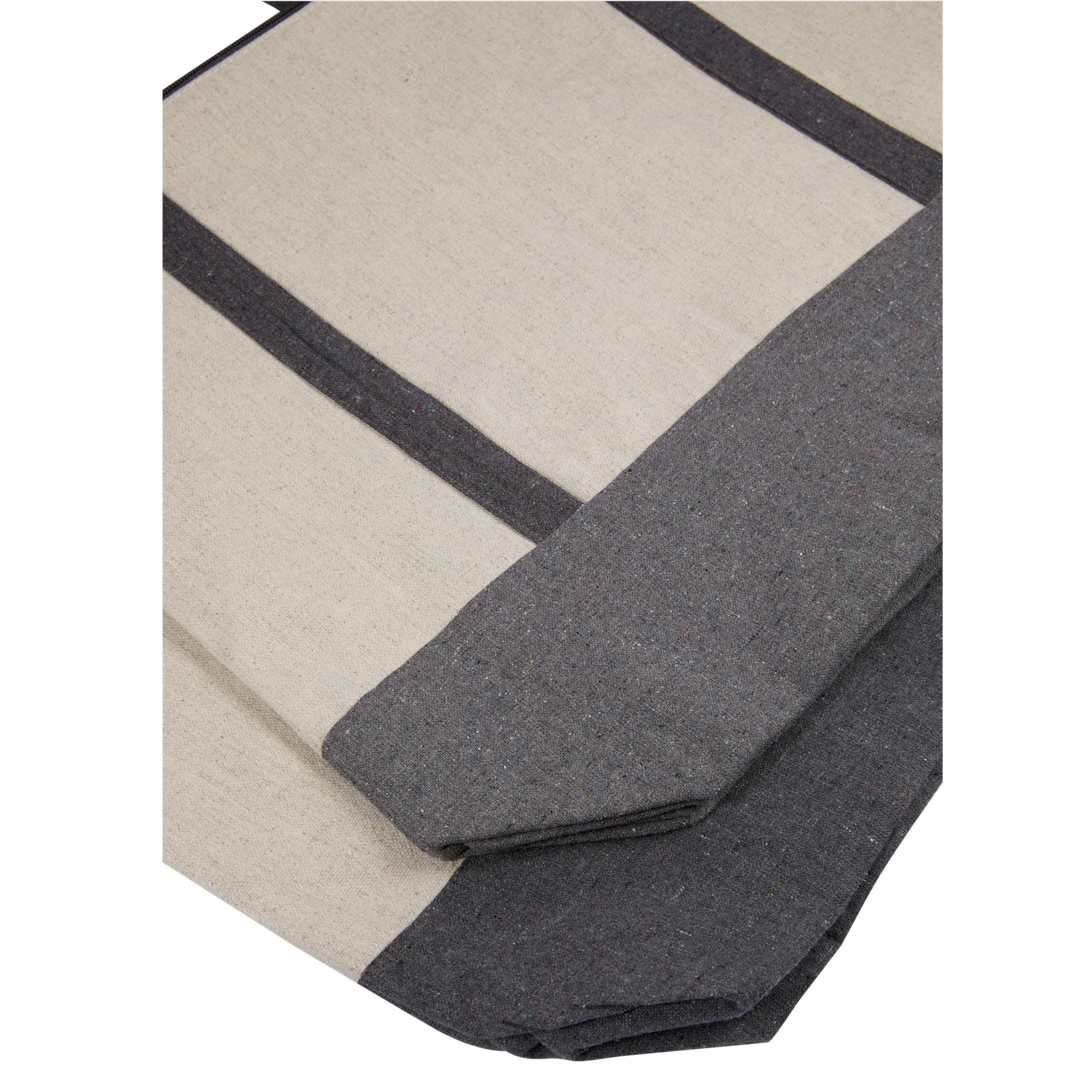 Repose 10oz Recycled Cotton Zippered Tote - 7901-11 Gray