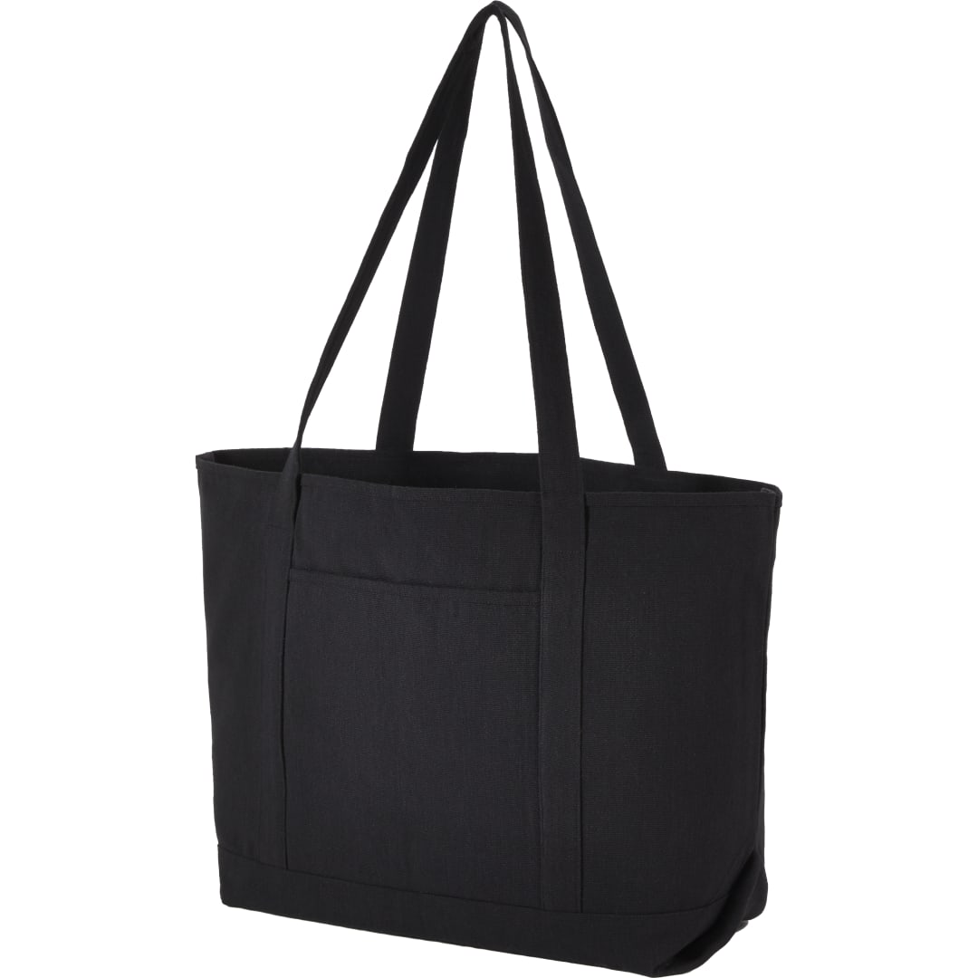 Repose 10oz Recycled Cotton Tote - 7901-13 Black