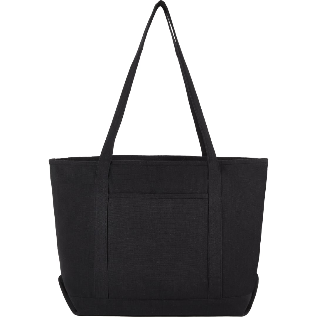 Repose 10oz Recycled Cotton Tote - 7901-13 Black