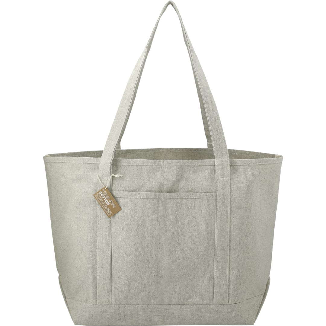 Repose 10oz Recycled Cotton Tote - 7901-13 Gray