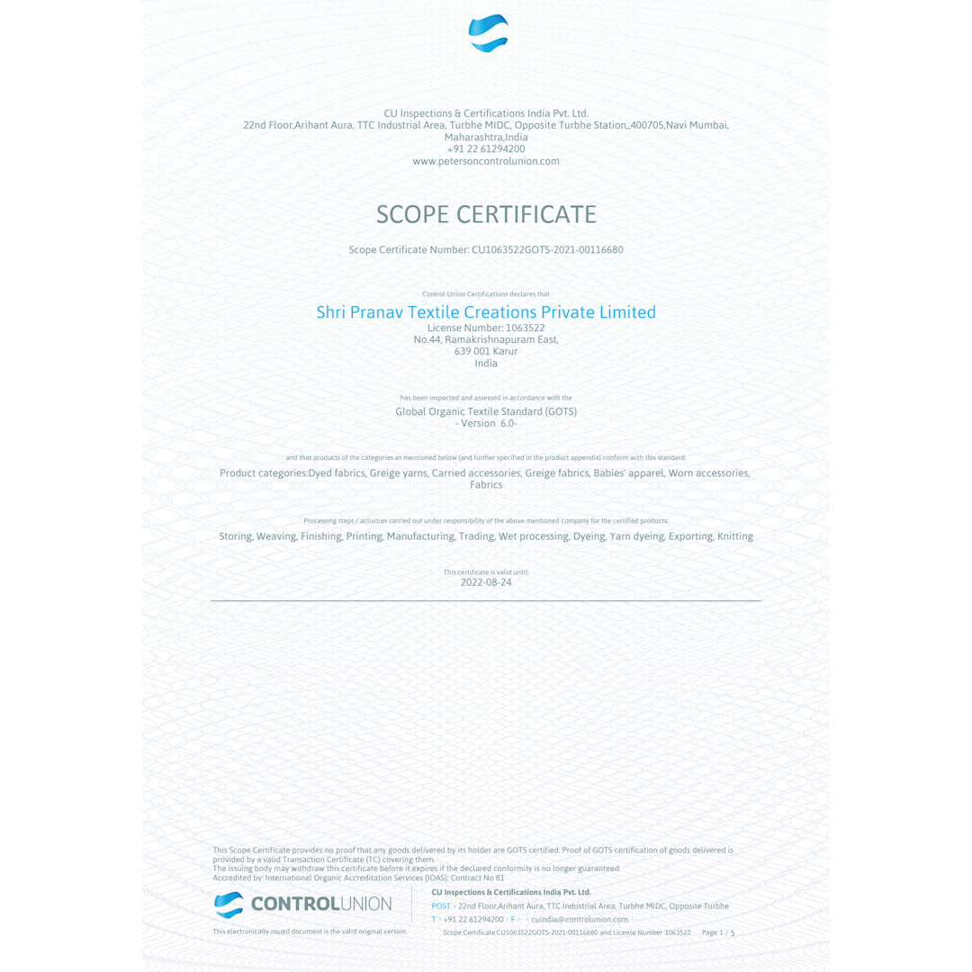 14oz Organic Cotton Tote - 7901-14 Natural