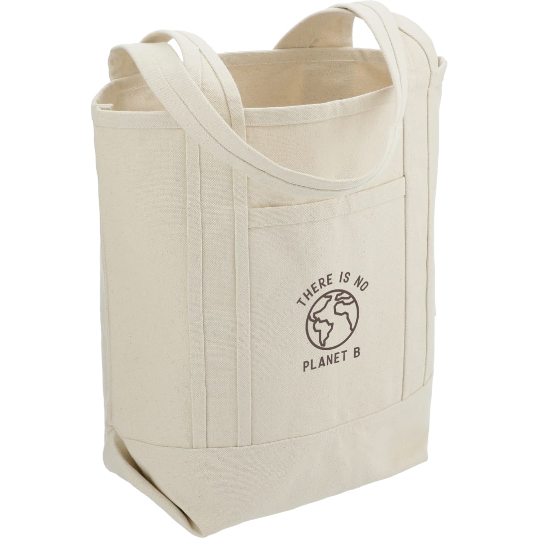 14oz Organic Cotton Tote - 7901-14 Natural