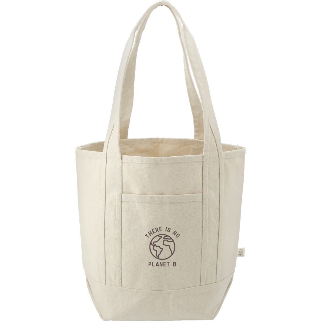 14oz Organic Cotton Tote - 7901-14 Natural