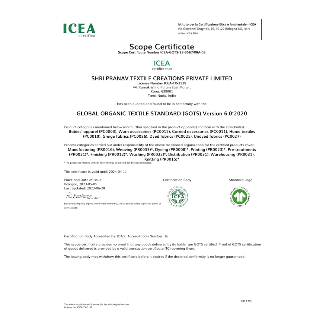 Organic 14oz Cotton Shopper Tote - 7901-15 Natural