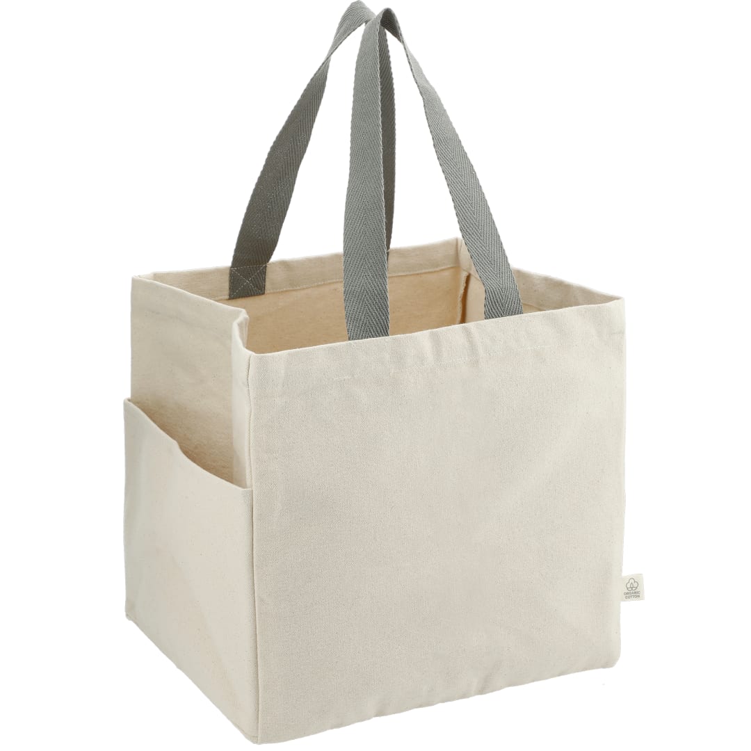 Organic 14oz Cotton Shopper Tote - 7901-15 Natural