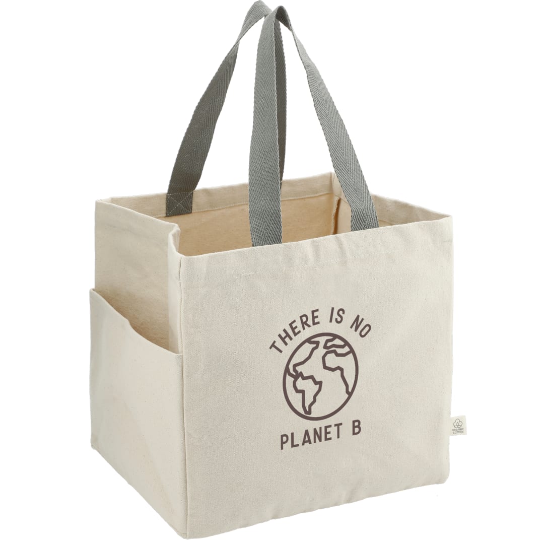 Organic 14oz Cotton Shopper Tote - 7901-15 Natural