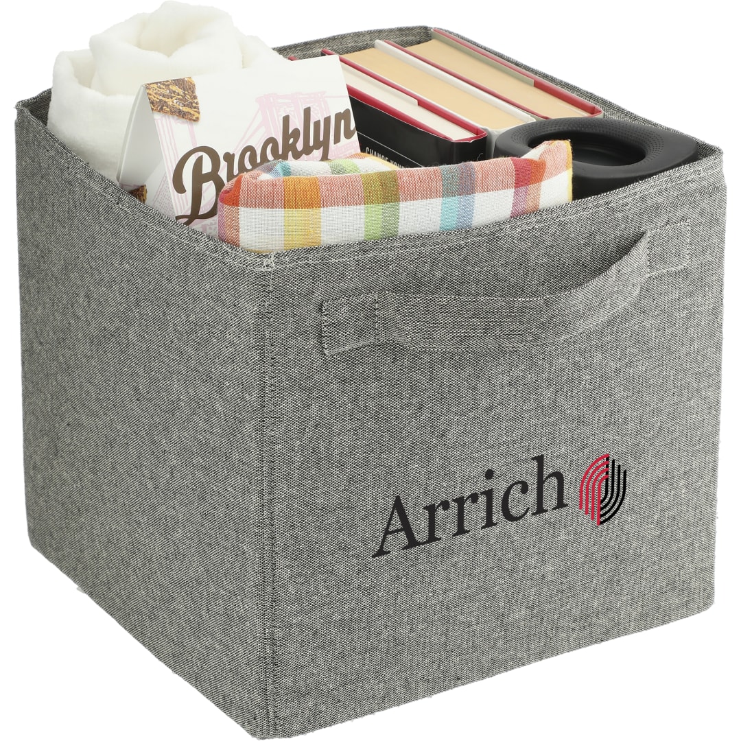 Recycled Cotton Storage Cube - 7901-17 Natural