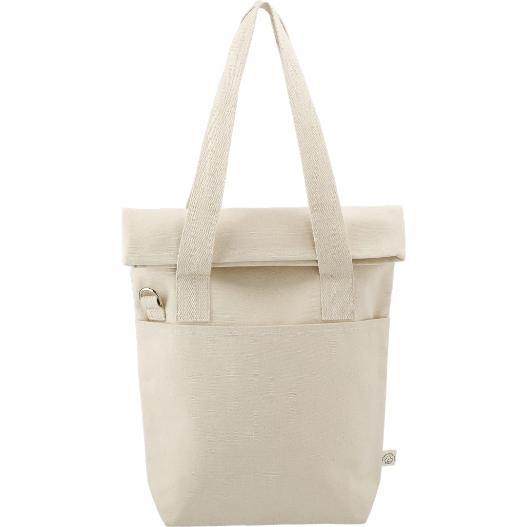 Organic 16oz Cotton Commuter Tote - 7901-21 Natural