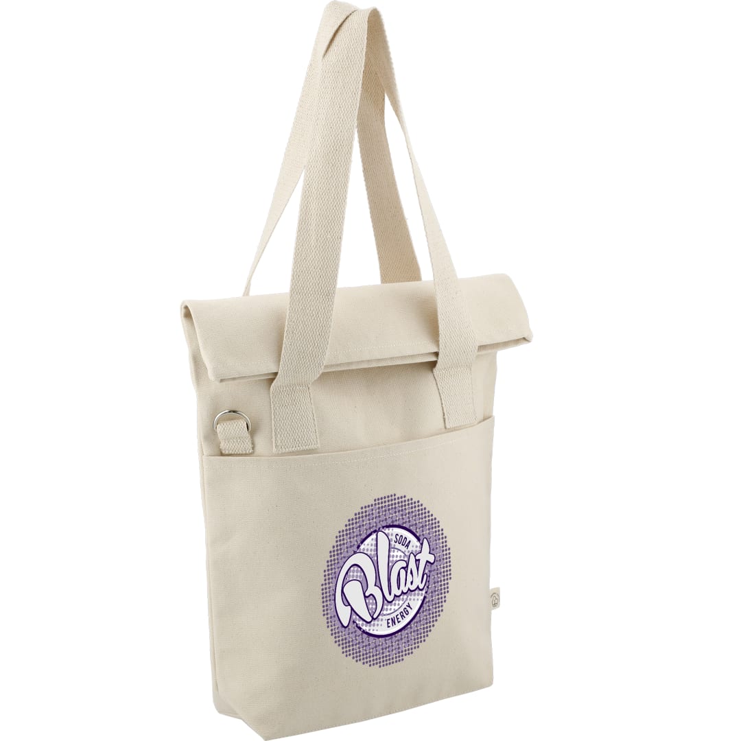 Organic 16oz Cotton Commuter Tote - 7901-21 Natural