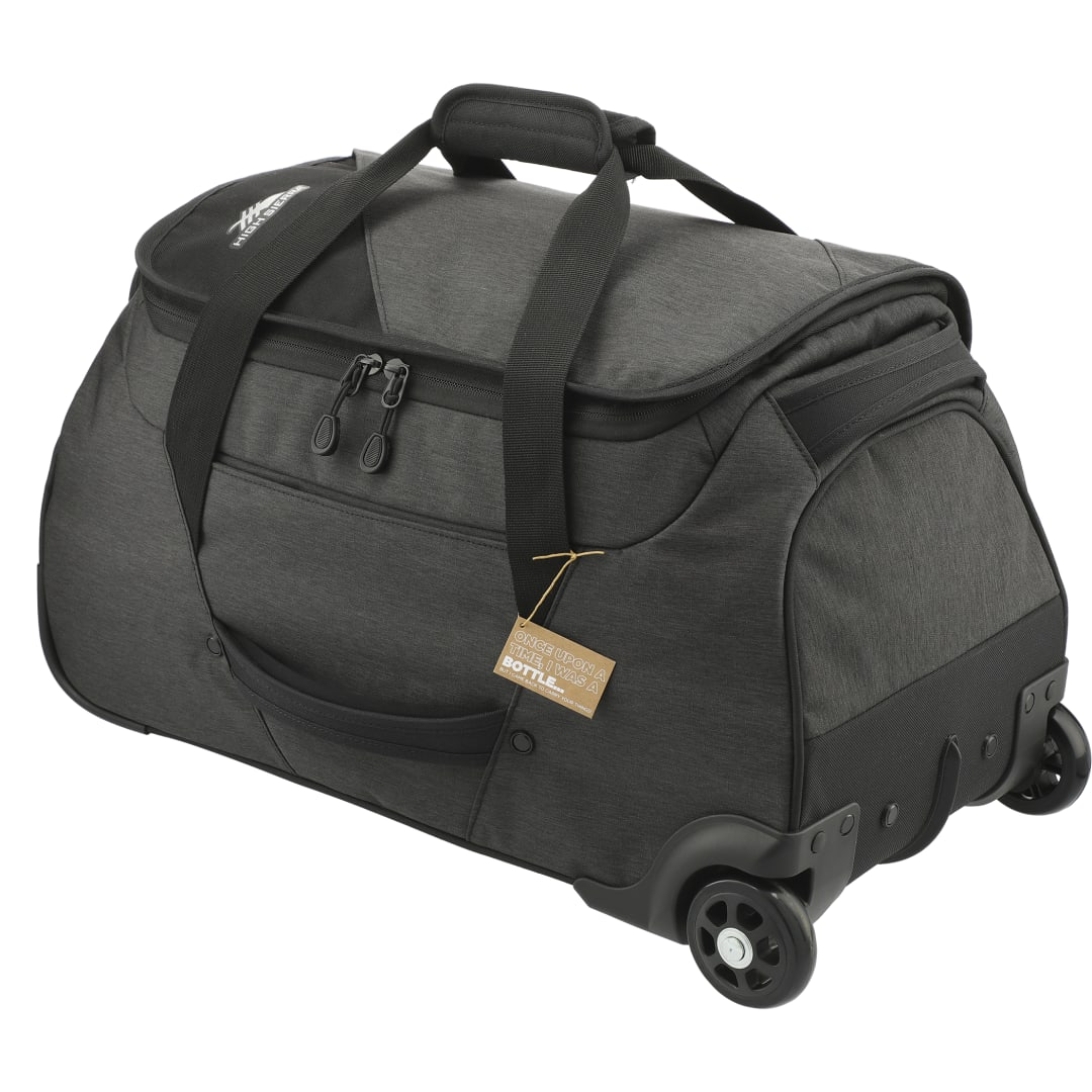 High Sierra High Sierra Forester RPET 22" Wheeled Duffel - 8052-49 Gray