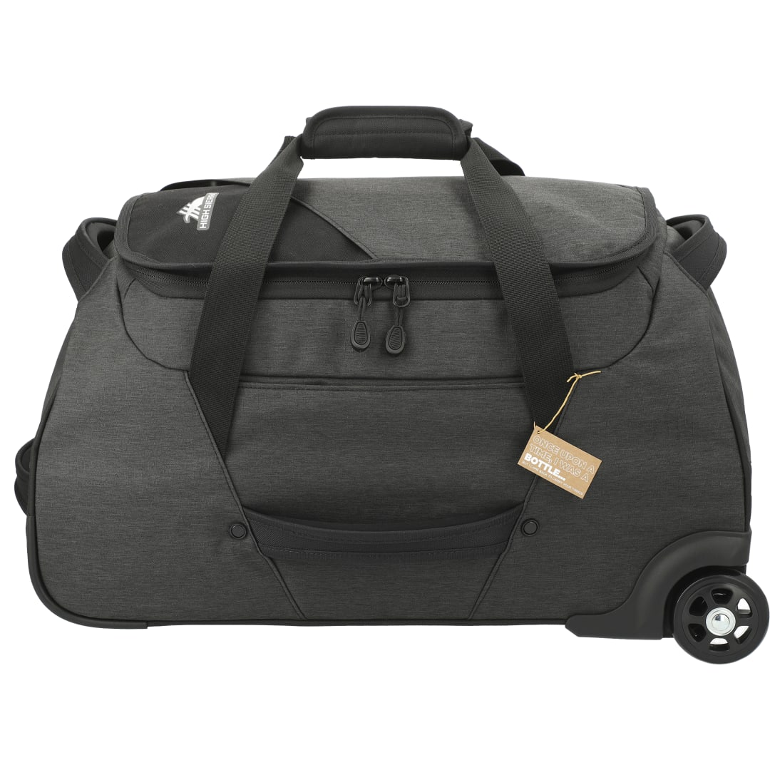 High Sierra High Sierra Forester RPET 22" Wheeled Duffel - 8052-49 Gray