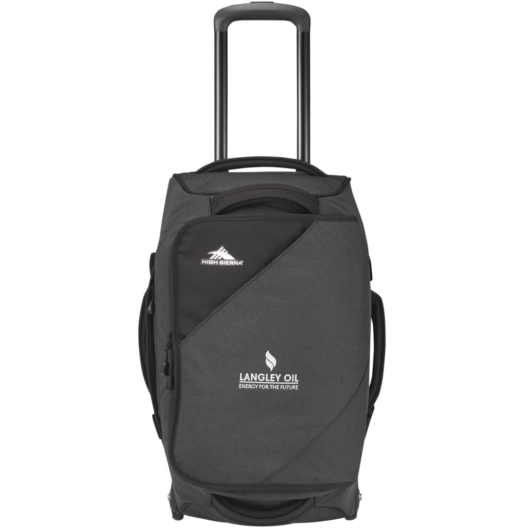 High Sierra High Sierra Forester RPET 22" Wheeled Duffel - 8052-49 Gray