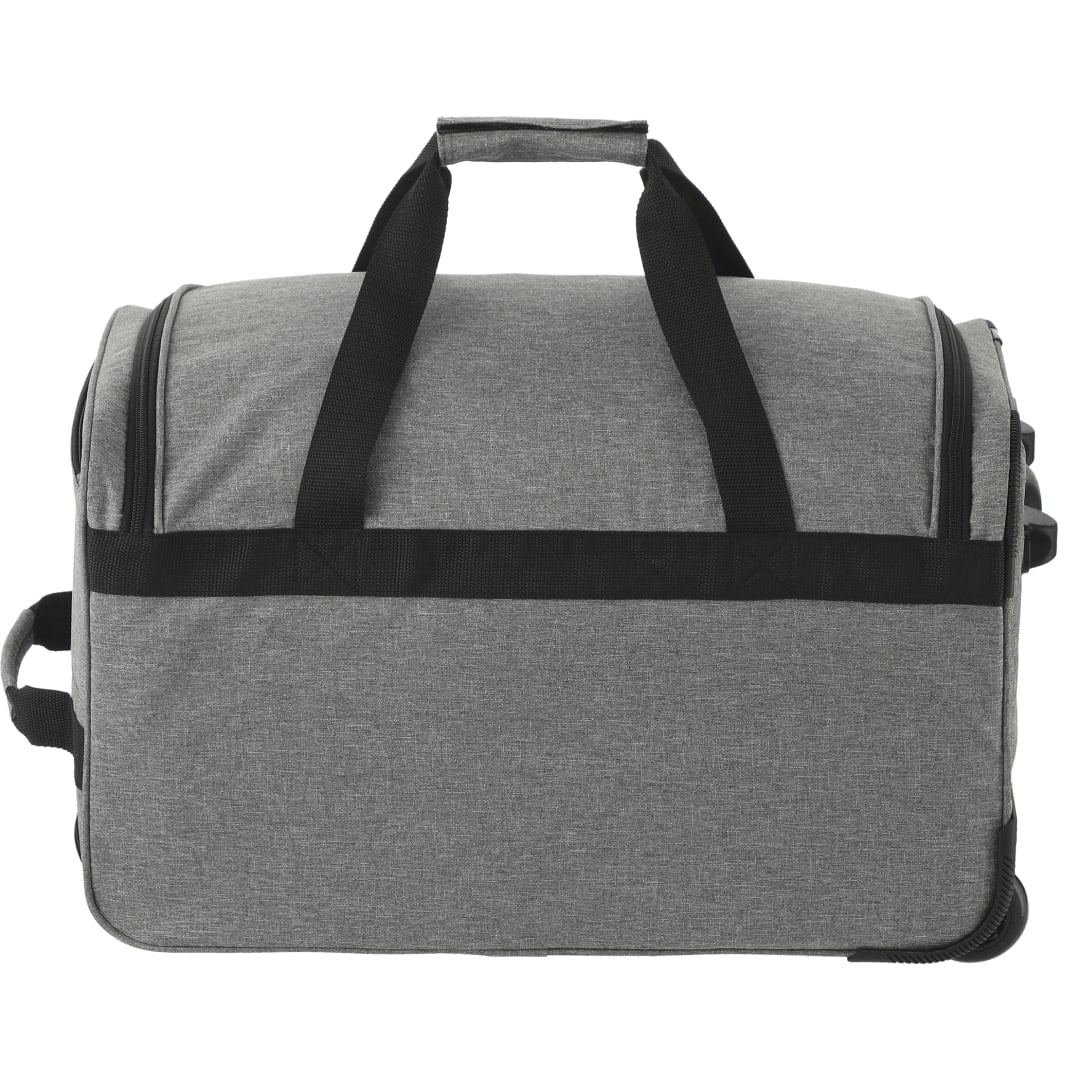 Graphite Recycled Wheeled Duffel - 8400-41 Gray