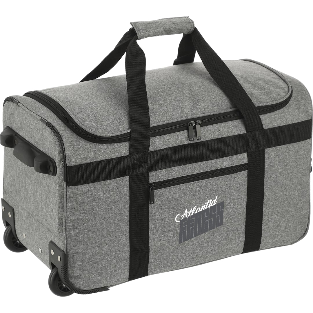 Graphite Recycled Wheeled Duffel - 8400-41 Gray