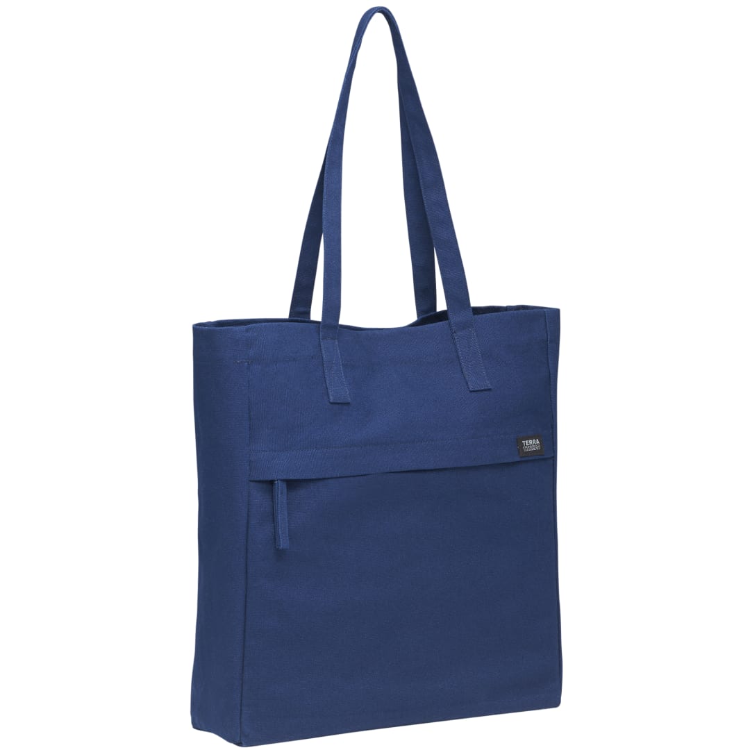 Terra Thread Terra Thread Fairtrade Executuive Work Tote - 9008-04 Blue