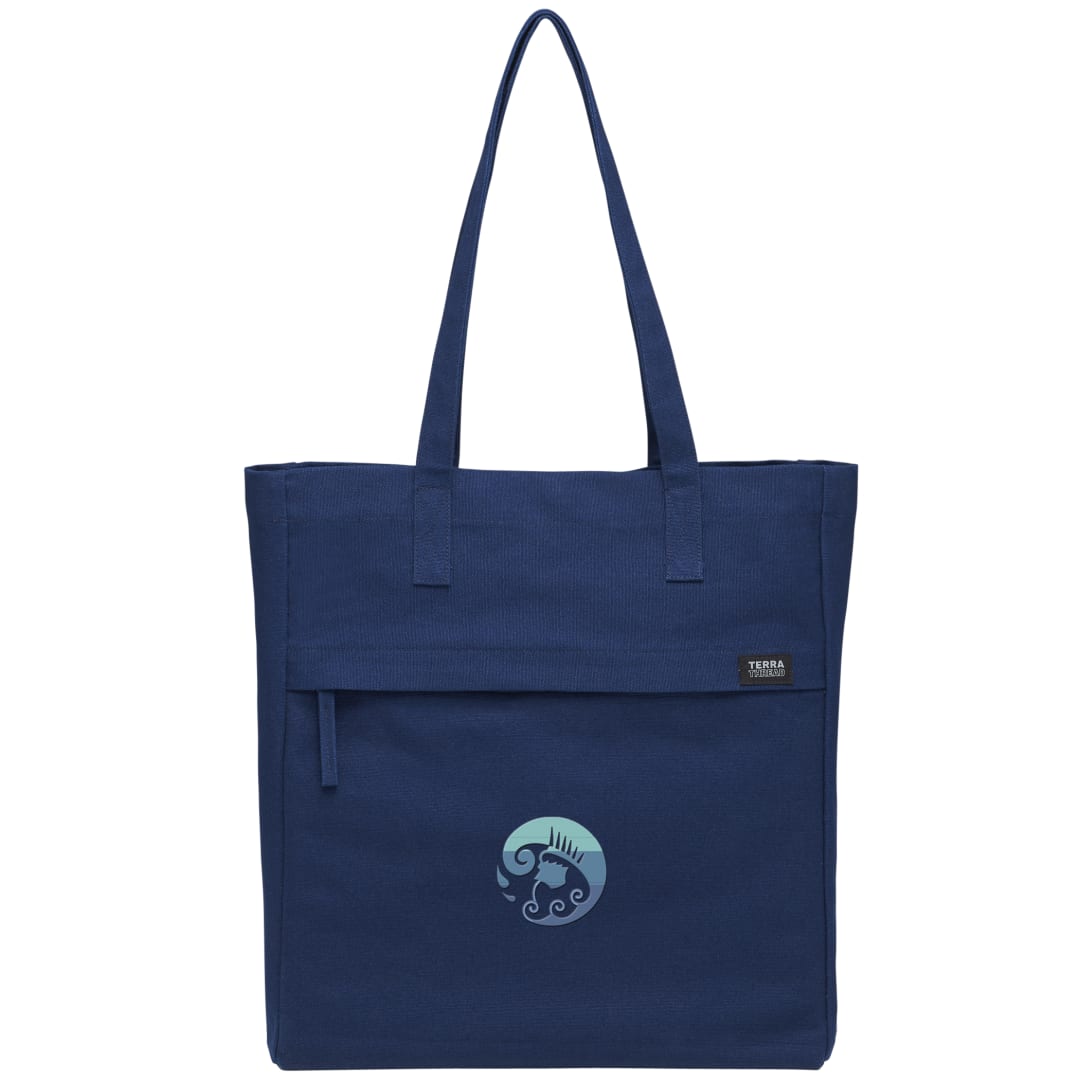 Terra Thread Terra Thread Fairtrade Executuive Work Tote - 9008-04 Blue