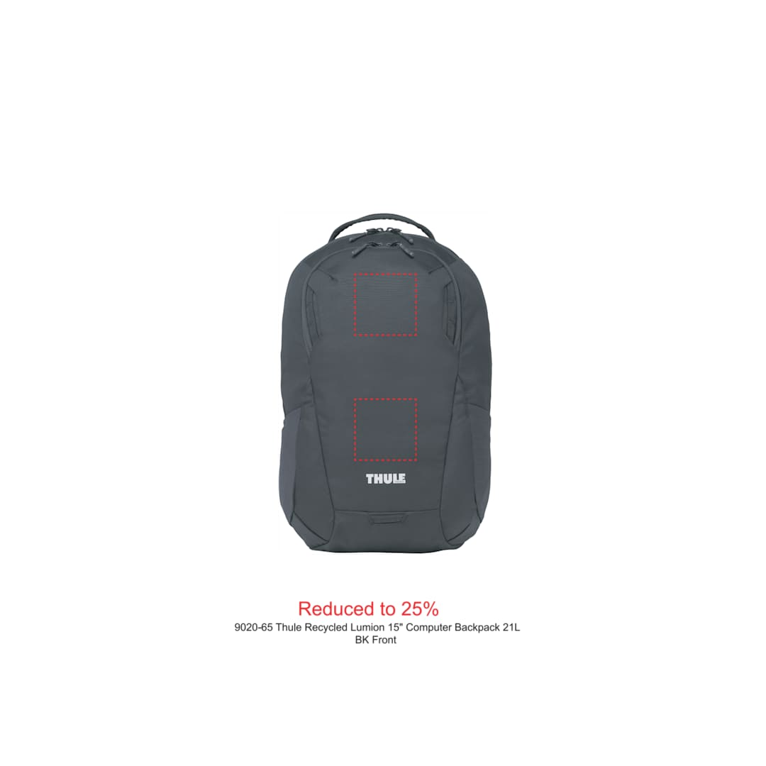 Thule Thule Recycled Lumion 15" Computer Backpack 21L - 9020-65 Black