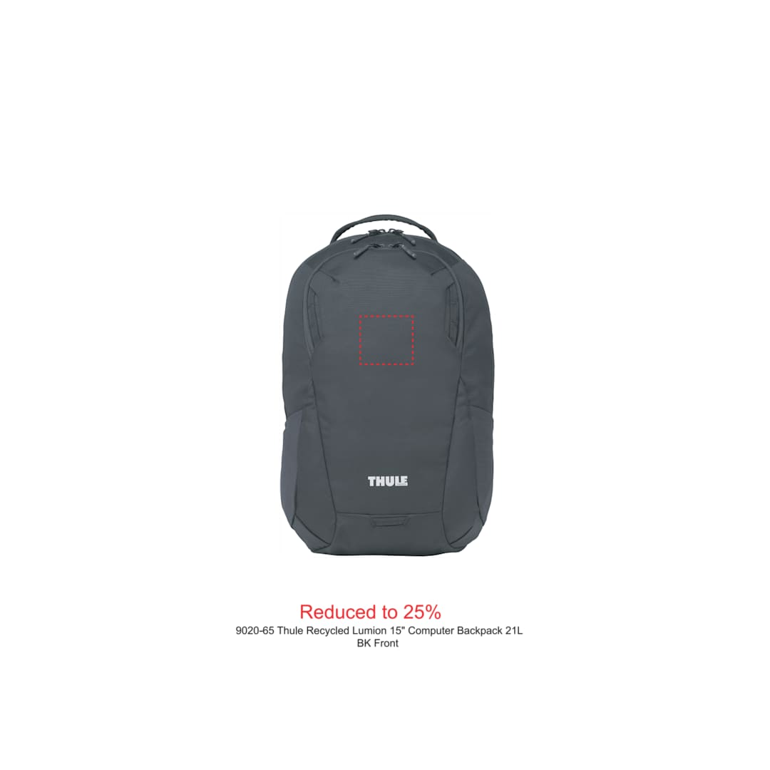 Thule Thule Recycled Lumion 15" Computer Backpack 21L - 9020-65 Black