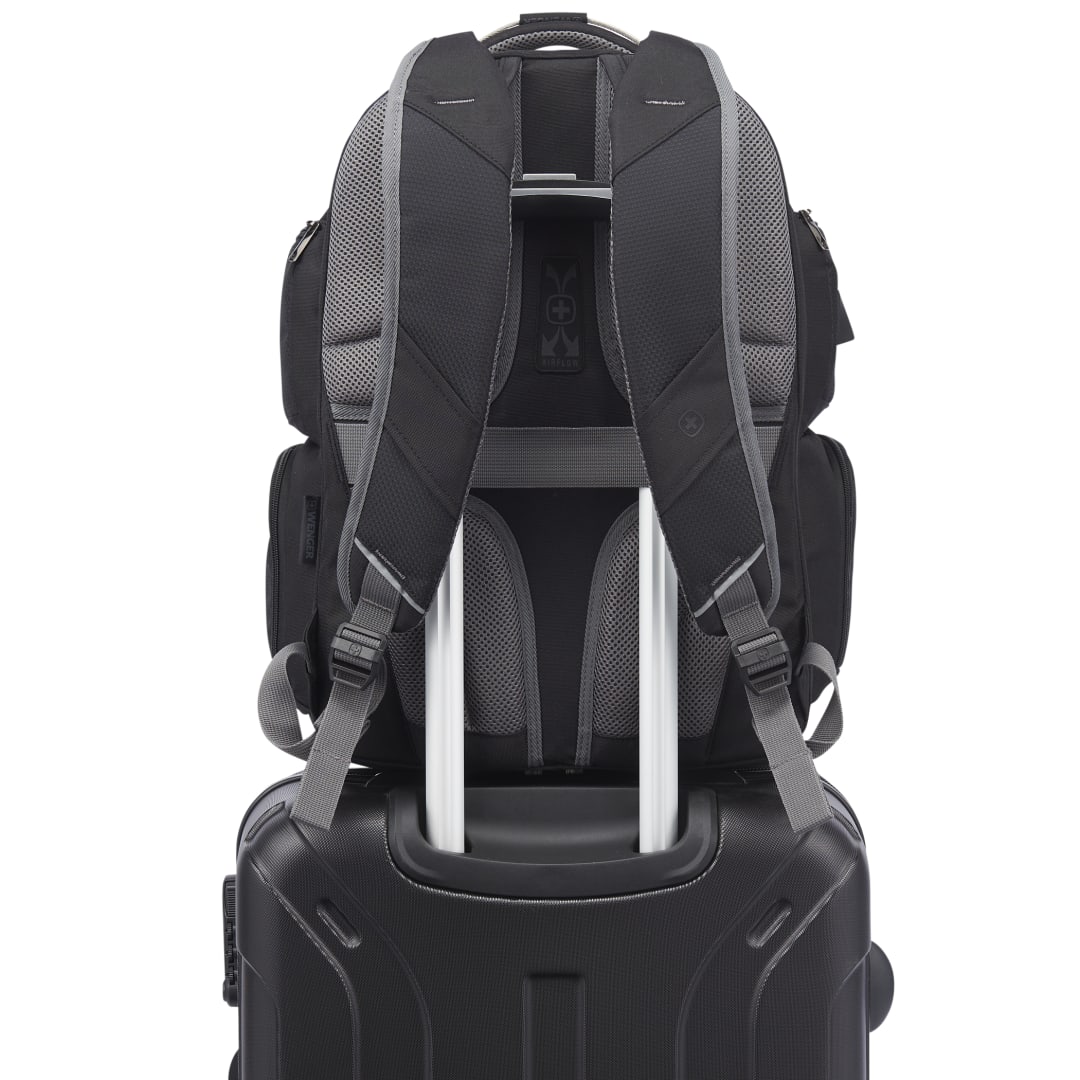 Wenger Wenger Odyssey TSA Recycled 17" Computer Backpack - 9550-62 Black