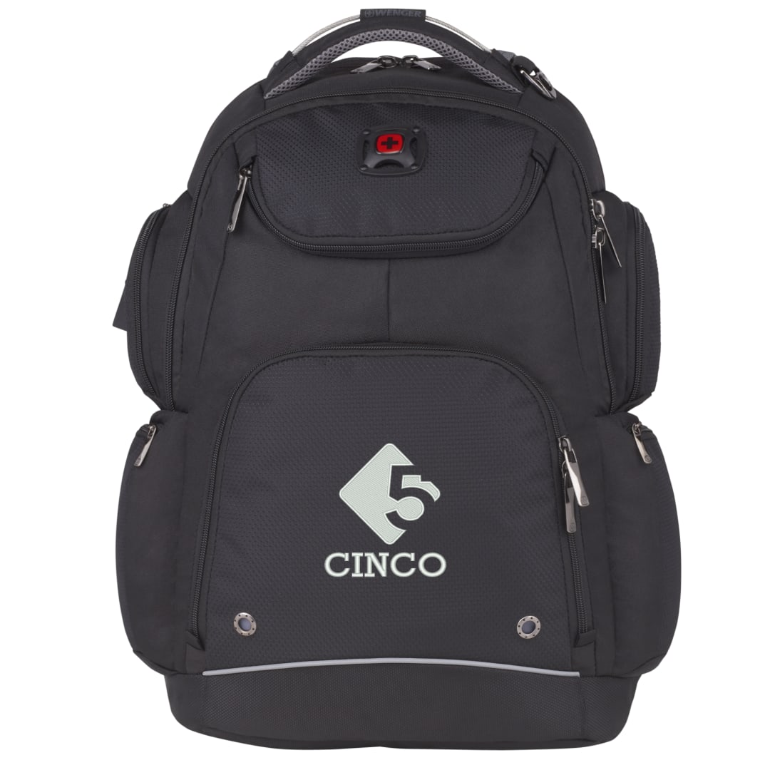 Wenger Wenger Odyssey TSA Recycled 17" Computer Backpack - 9550-62 Black