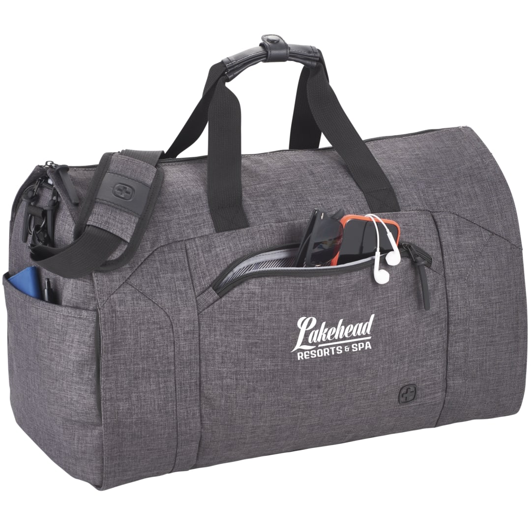 Wenger Wenger Getaway 20" RPET Garment Duffel - 9550-71 Gray