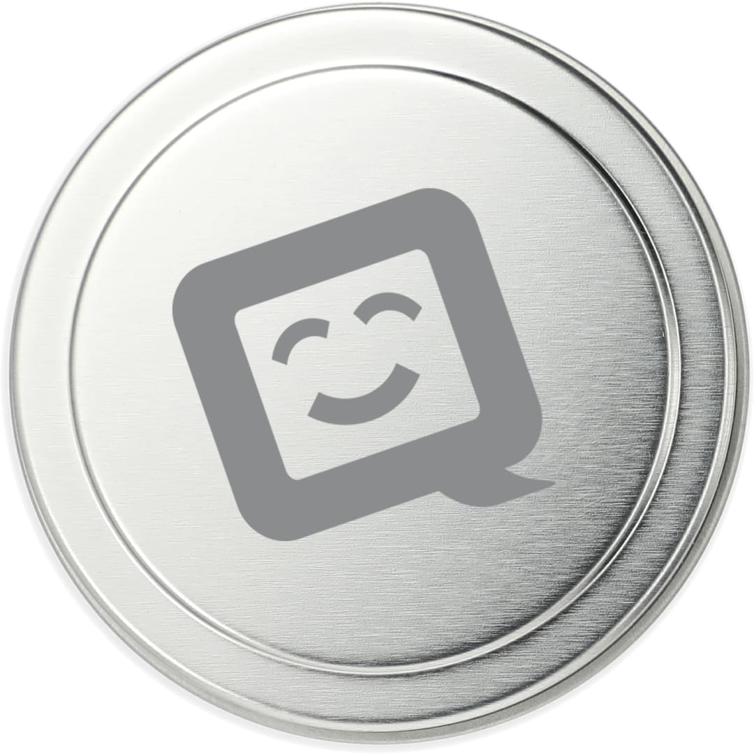 Calm Meadow 2.7oz Mini Tin Candle - SM-2248 Silver