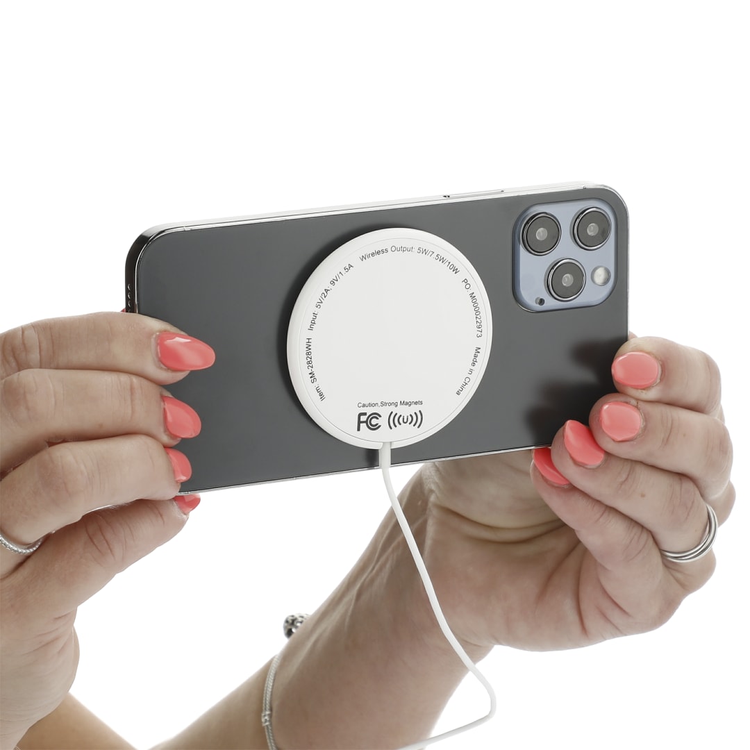 MagClick® Fast Wireless Charging Pad - SM-2828 White