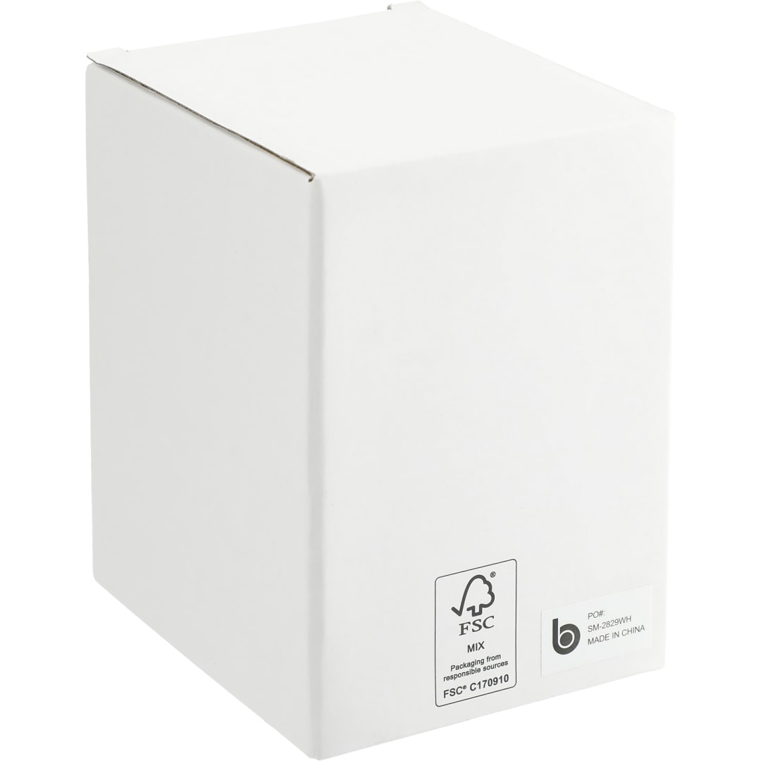 Wireless Charger Pen Holder/Dual Outputs - SM-2829 White