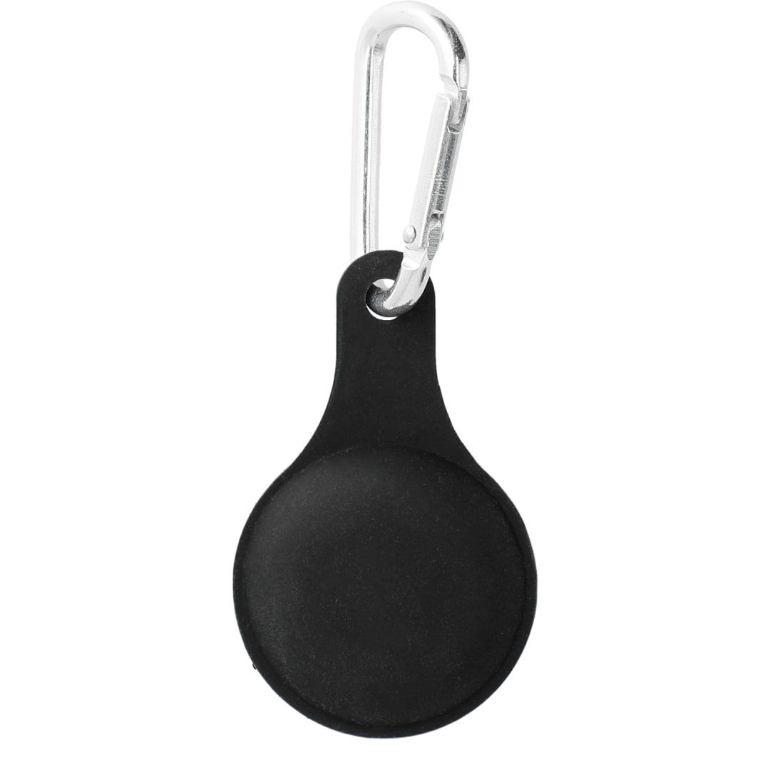 AirTag Silicone Case and Carabineer - SM-2939 Black