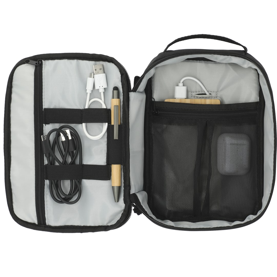 Bullet RPET Tech Organizer - SM-2943 Black