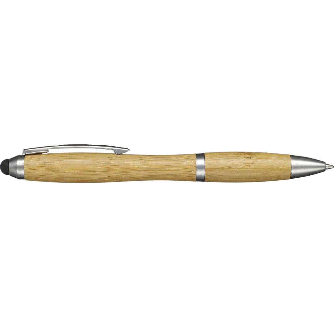 Bullet FSC Bamboo Nash Stylus Pen - SM-3678 Natural