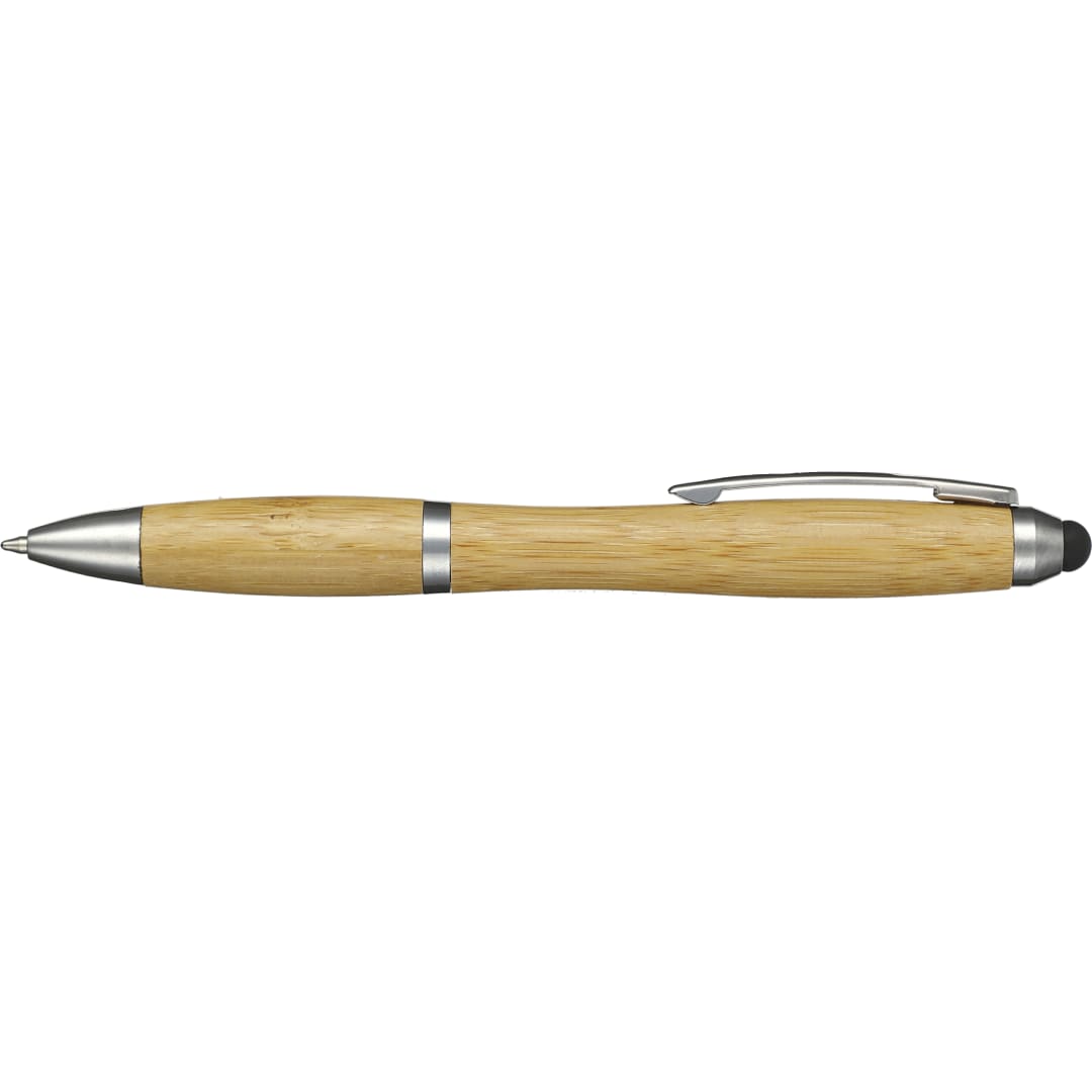 Bullet FSC Bamboo Nash Stylus Pen - SM-3678 Natural