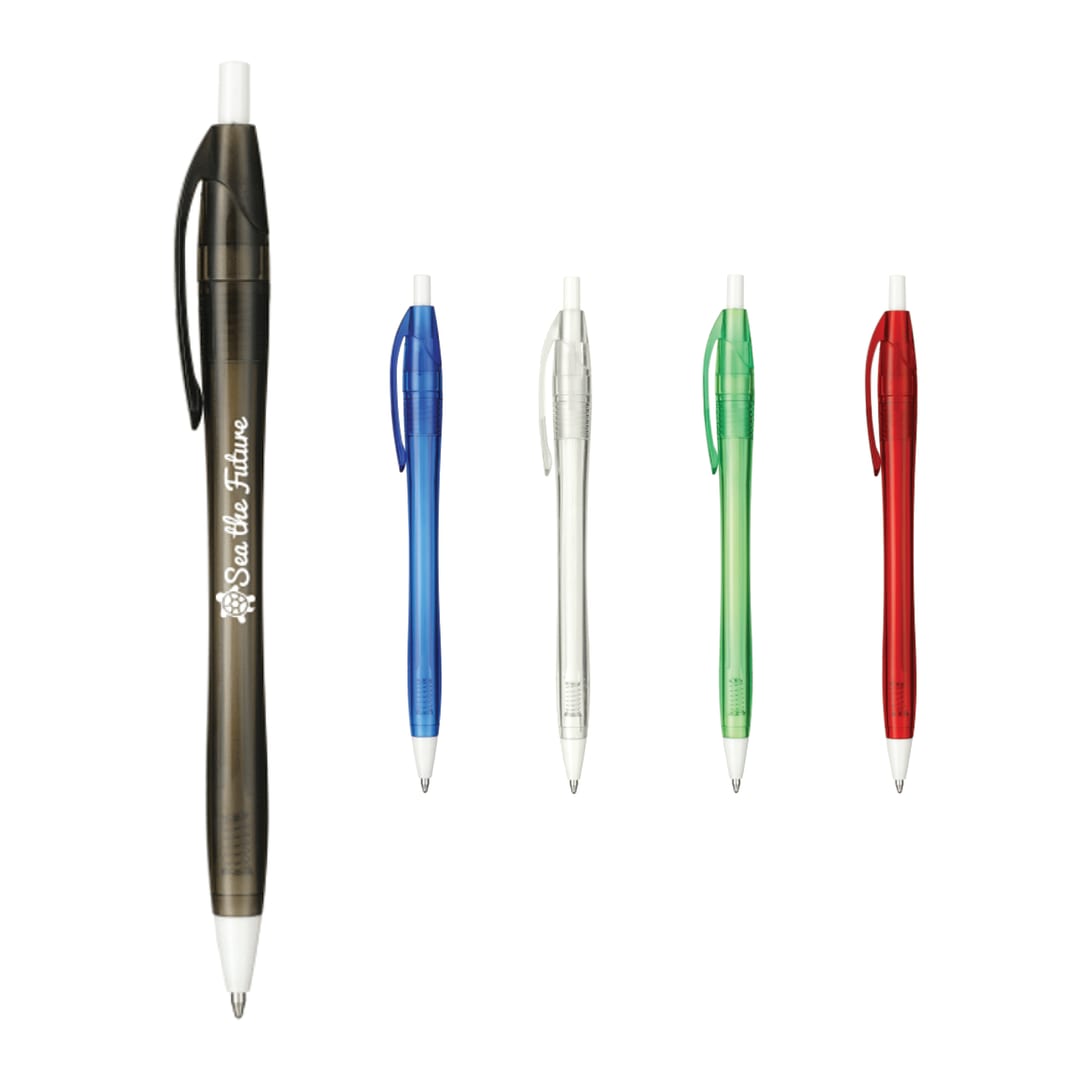 Bullet Recycled PET Cougar Ballpoint Pen - SM-3686 Black