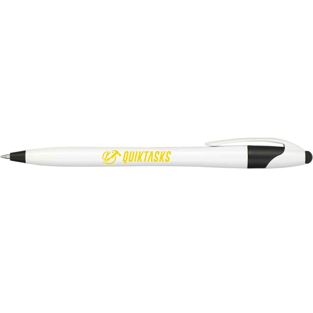 Bullet Cougar Gel Stylus Pen - SM-5257 White
