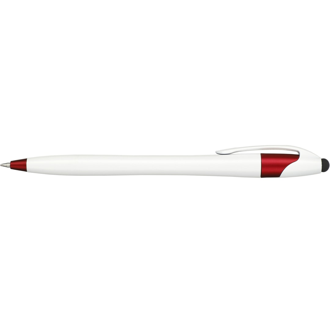 Bullet Cougar Gel Stylus Pen - SM-5257 White