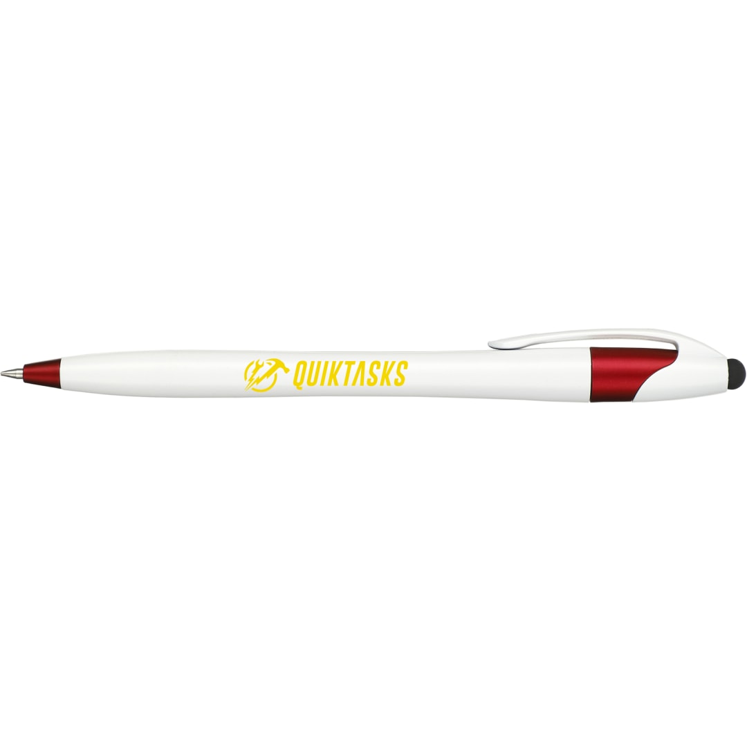 Bullet Cougar Gel Stylus Pen - SM-5257 White