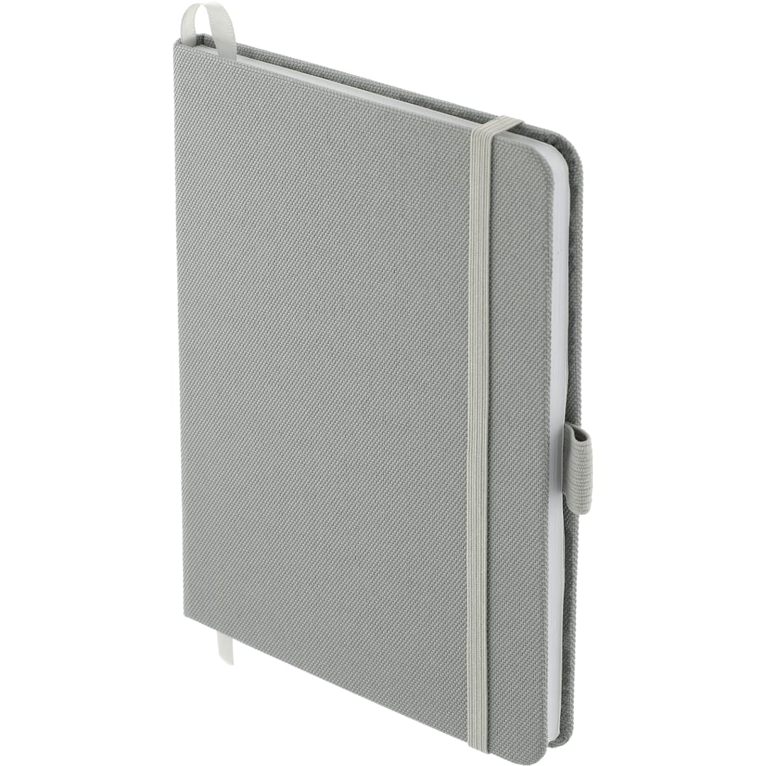 Bullet 5" x 7" Recycled PET Bound Notebook - SM-5259 Gray
