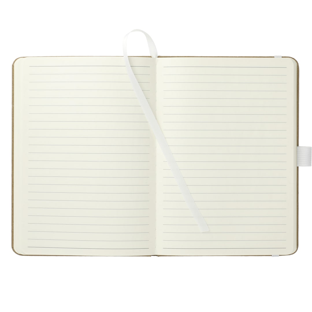 Bullet 5" x 7" FSC® Mix Bound Notebook - SM-5260 White