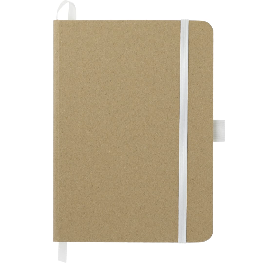 Bullet 5" x 7" FSC® Mix Bound Notebook - SM-5260 White
