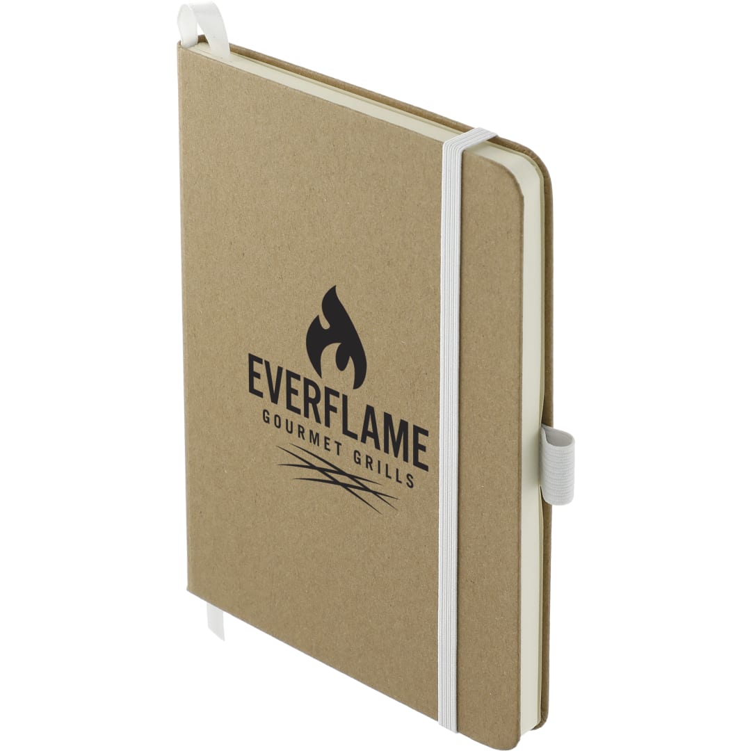 Bullet 5" x 7" FSC® Mix Bound Notebook - SM-5260 White