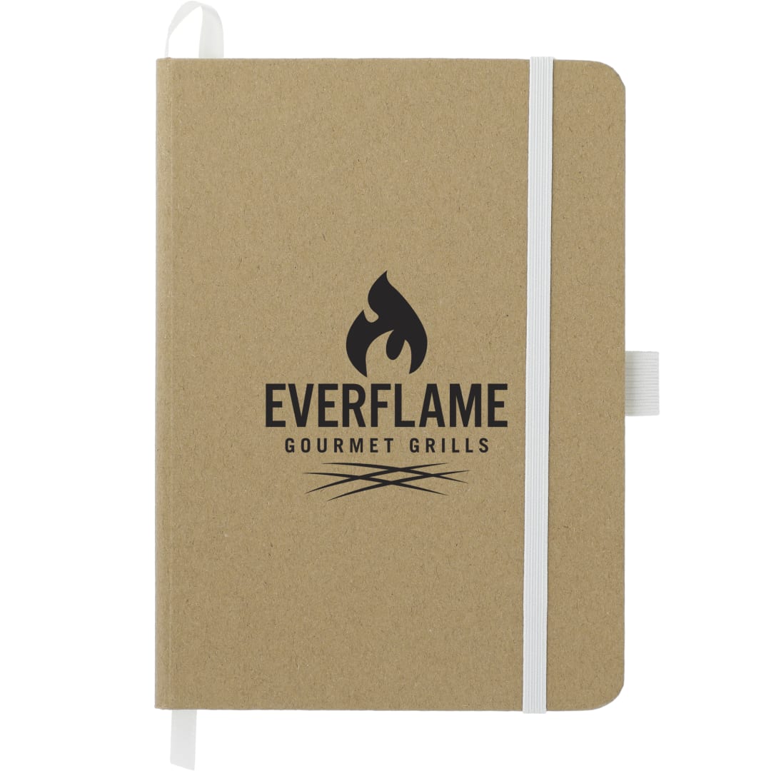 Bullet 5" x 7" FSC® Mix Bound Notebook - SM-5260 White